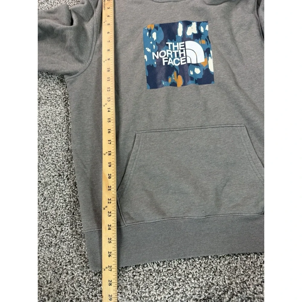 The North Face Fleece Hoodie Men's Size Medium Gray Outdoor